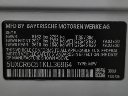 Used 2019 BMW X5 xDrive40i w/ Luxury Seating Package AWD/4WD image 48