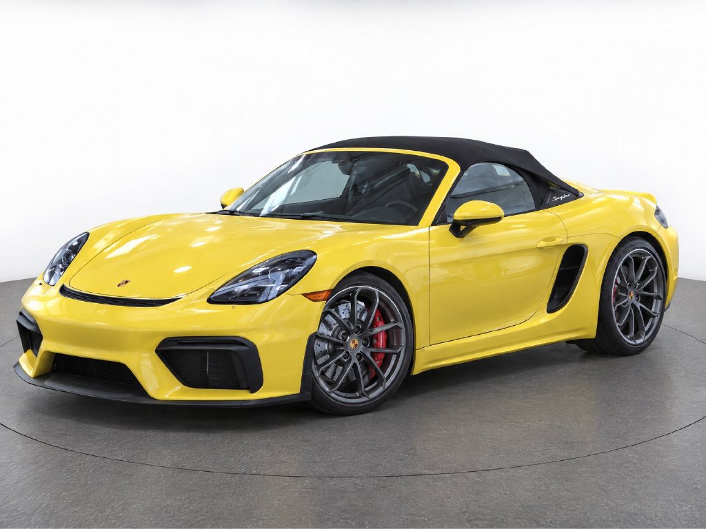 Certified 2021 Porsche 718 Boxster Spyder RWD image 1