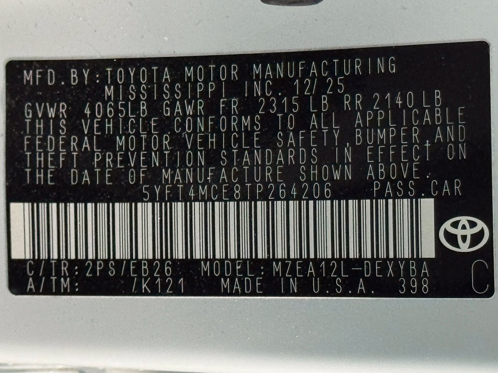 Used 2026 Toyota Corolla XSE FWD image 18