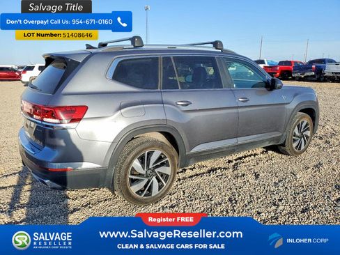 Used 2024 Volkswagen Atlas SEL AWD/4WD image 4