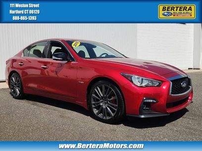 Used 2018 INFINITI Q50 Red Sport 400 w/ Sensory Package (Sport)