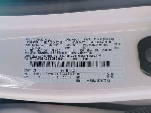 New 2026 Ford F250 XL image 13