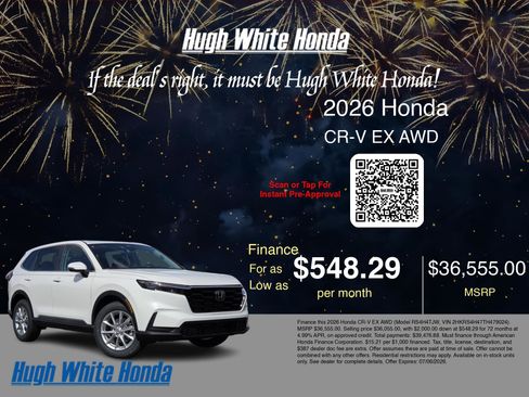 New 2026 Honda CR-V EX image 7