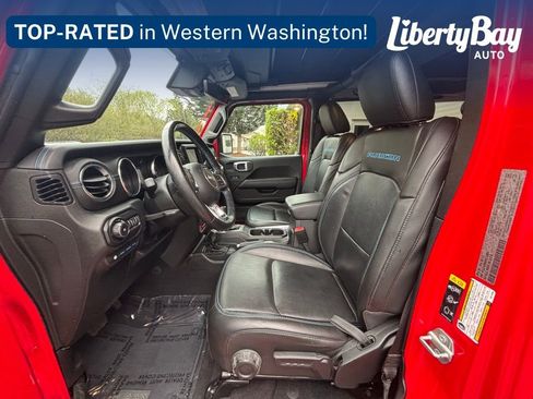 Used 2022 Jeep Wrangler Unlimited Rubicon 4xe w/ Steel Bumper Group AWD/4WD image 10