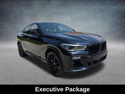 Used 2021 BMW X6 M50i w/ Executive Package AWD/4WD image 9