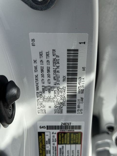 New 2026 Toyota Tundra Capstone AWD/4WD image 20