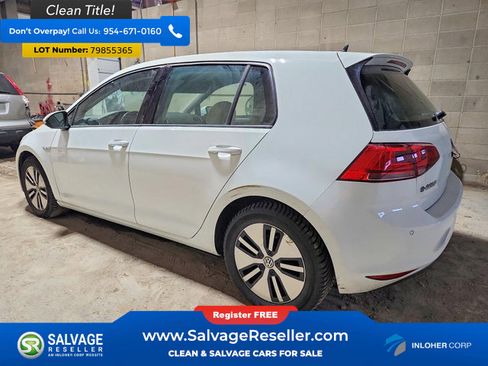 Used 2015 Volkswagen e-Golf SEL Premium image 3
