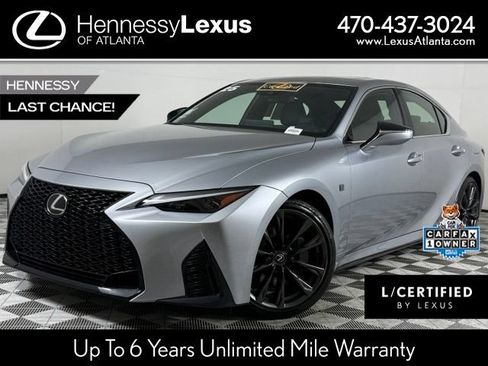 Used 2025 Lexus IS 350 F Sport w/ Accessory Package 2 RWD image 1