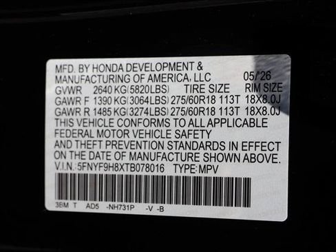 New 2026 Honda Passport TrailSport Elite image 25