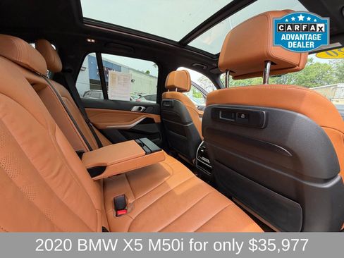 Used 2020 BMW X5 M50i w/ Premium Package AWD/4WD image 13