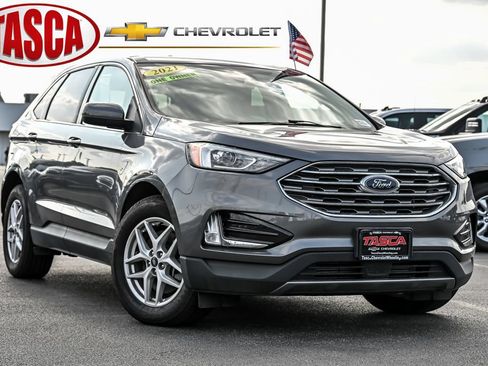 Used 2021 Ford Edge SEL w/ Cargo Accessory Package AWD/4WD image 1