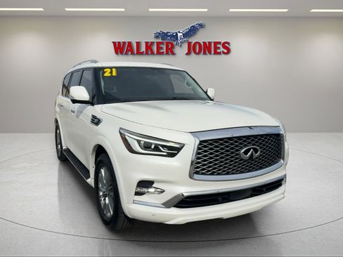 Used 2021 INFINITI QX80 Luxe w/ Cargo Package image 1