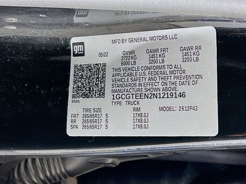 Used 2022 Chevrolet Colorado ZR2 w/ ZR2 Midnight Special Edition AWD/4WD image 30
