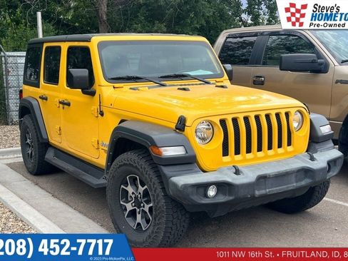 Used 2019 Jeep Wrangler Unlimited Sport S AWD/4WD image 1