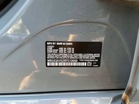 Used 2024 BMW M3 Competition w/ M Carbon Exterior Package image 30