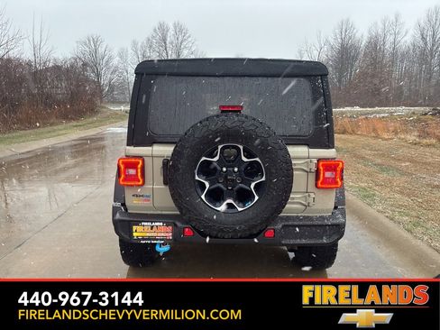 Used 2022 Jeep Wrangler Unlimited Rubicon 4xe w/ Cold Weather Group image 4