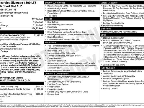 Used 2023 Chevrolet Silverado 1500 LTZ w/ LTZ Convenience Package II image 12