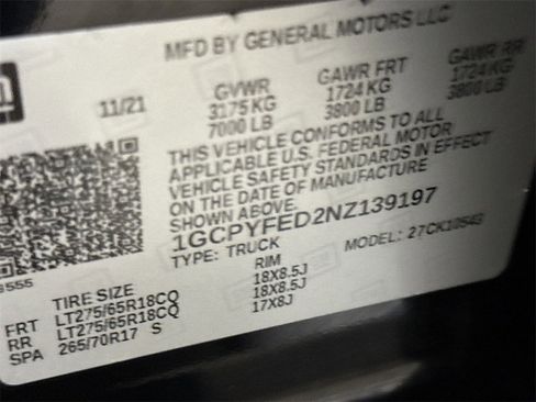 Used 2022 Chevrolet Silverado 1500 LT Trail Boss w/ Convenience Package II image 27