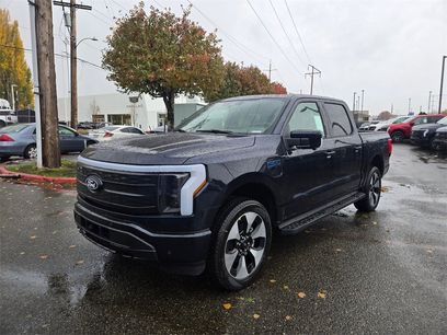 New 2025 Ford F150 Lightning Platinum