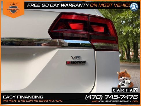 Used 2019 Volkswagen Atlas SE w/ Towing Package AWD/4WD image 11