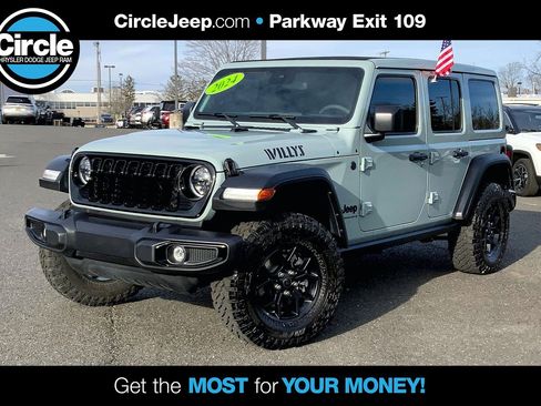 Certified 2024 Jeep Wrangler Willys image 1