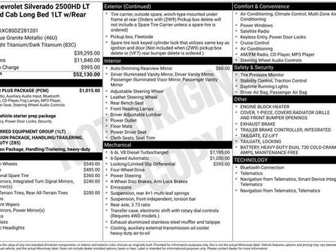 Used 2013 Chevrolet Silverado 2500 LT w/ Interior Plus Package image 50