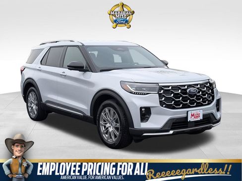 New 2026 Ford Explorer Platinum RWD image 1