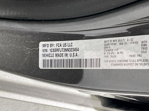 Used 2022 RAM 1500 Laramie w/ Sport Appearance Package image 30