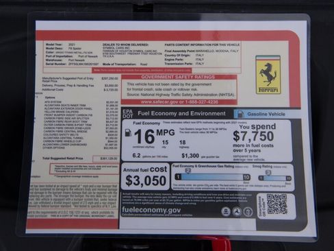 Used 2021 Ferrari F8 Tributo RWD image 46