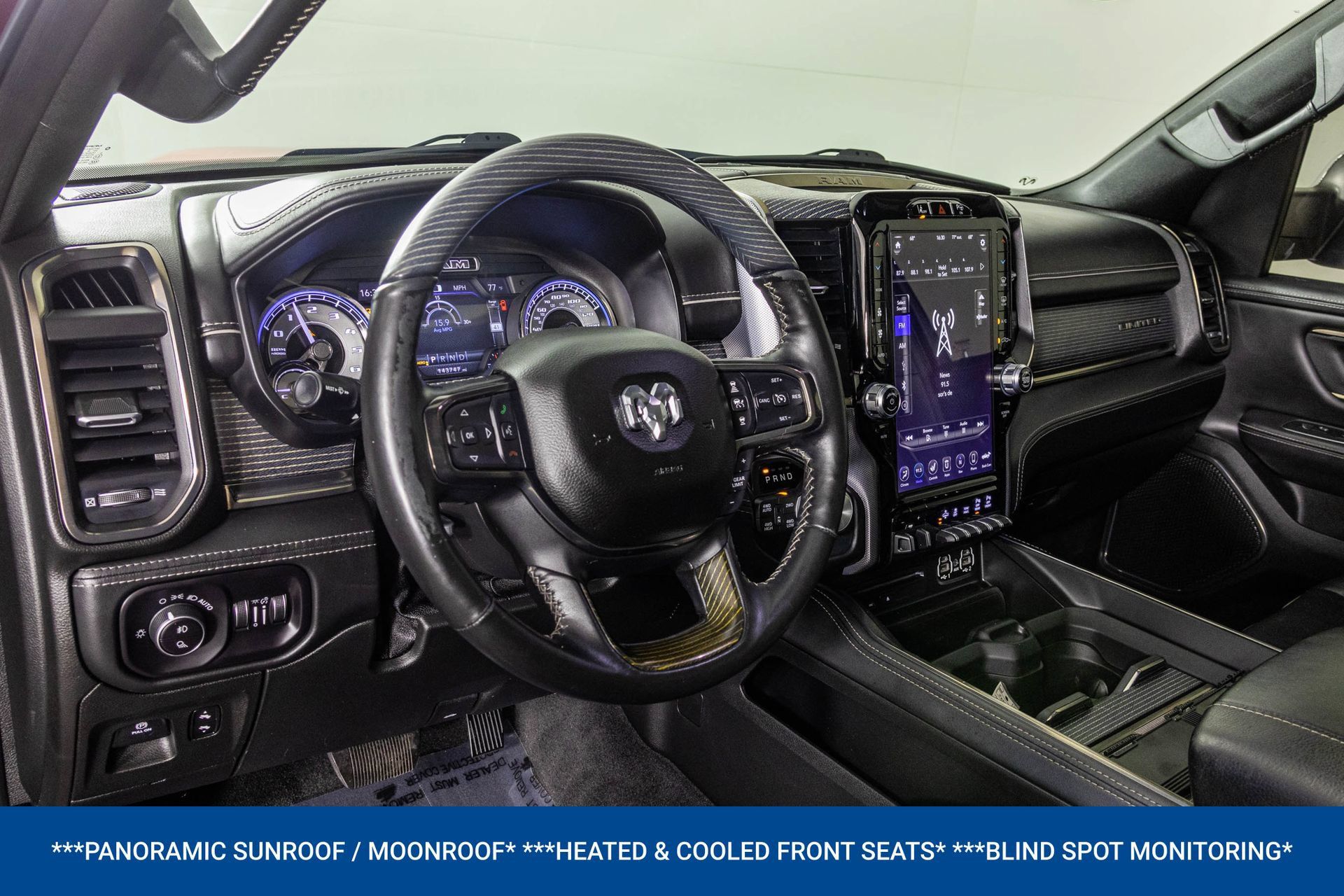 Used 2019 RAM 1500 Limited w/ Advanced Safety Group AWD/4WD image 4