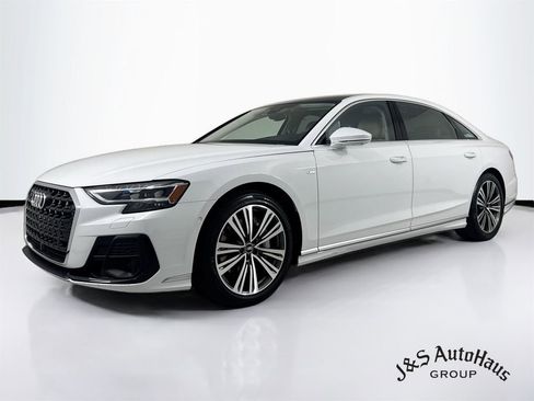 Used 2023 Audi A8 L 3.0T w/ Comfort Plus Package AWD/4WD image 3