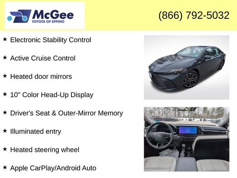 Used 2025 Toyota Camry XLE w/ Premium Package image 16