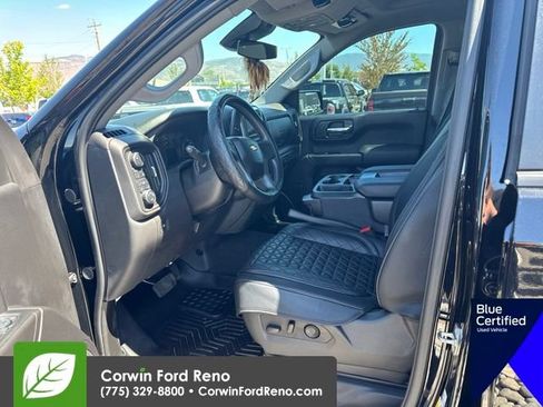 Used 2024 Chevrolet Silverado 1500 Custom w/ Turbomax Blackout Package AWD/4WD image 5