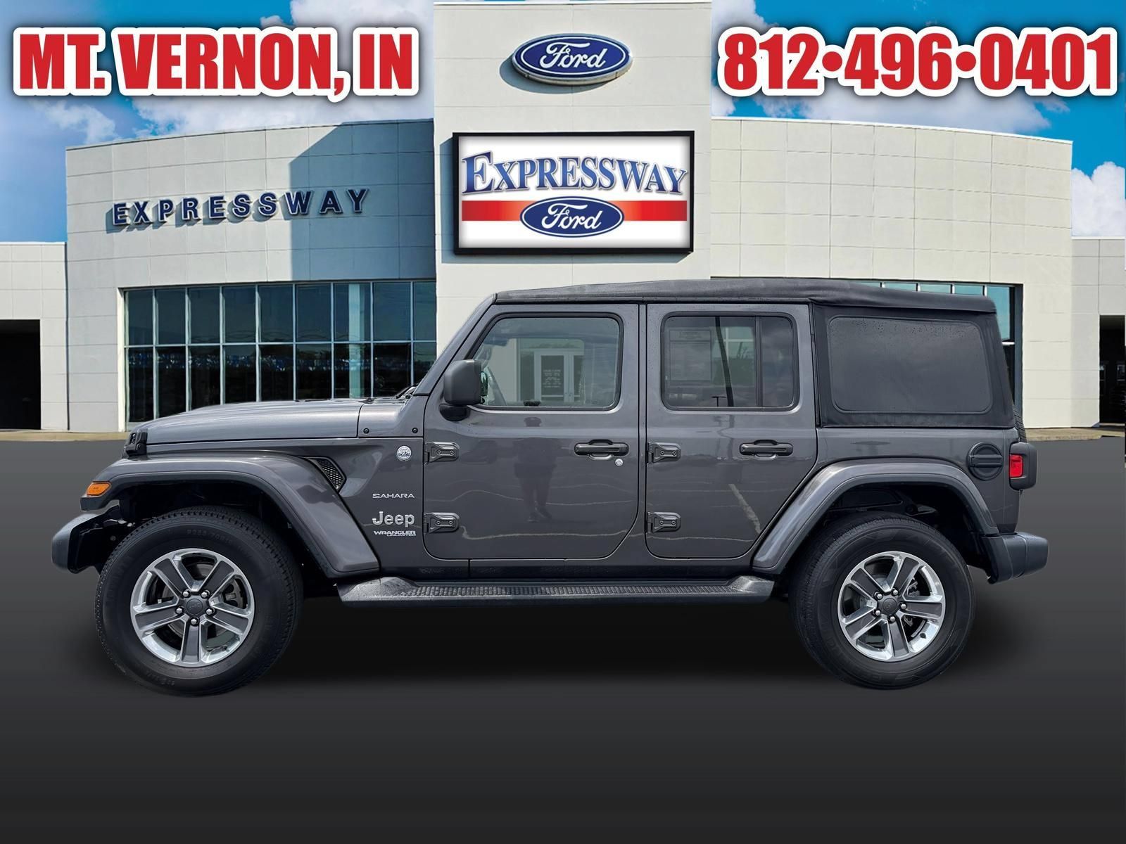 Used 2021 Jeep Wrangler Unlimited Sahara AWD/4WD image 9