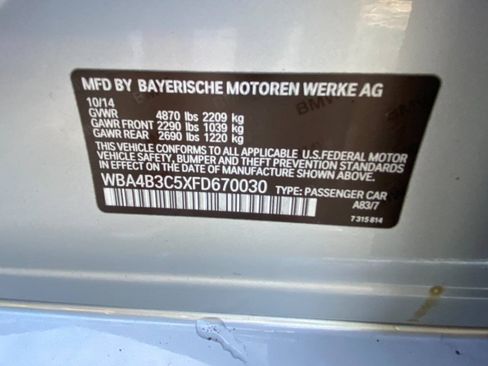 Used 2015 BMW 435i Gran Coupe xDrive AWD/4WD image 56