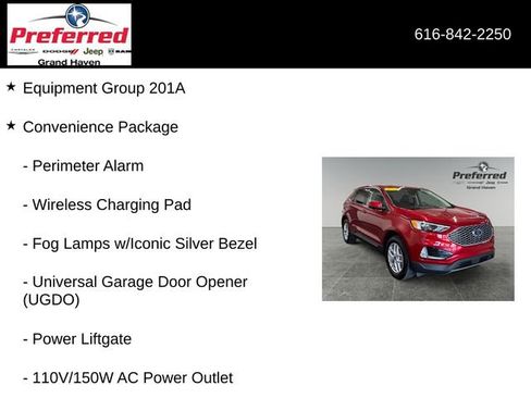 Used 2023 Ford Edge SEL w/ Convenience Package AWD/4WD image 6