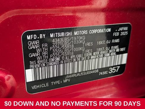 Used 2025 Mitsubishi Outlander Sport SE AWD/4WD image 32