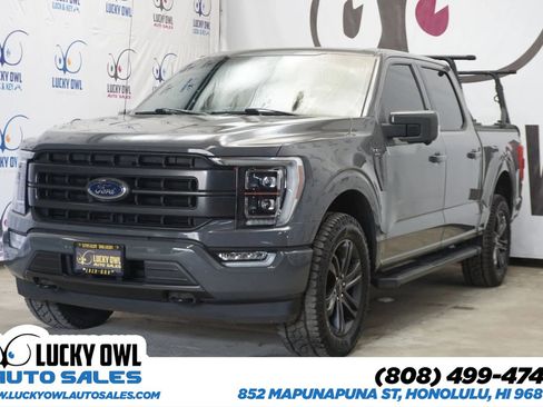 Used 2021 Ford F150 Lariat w/ Equipment Group 502A High image 1