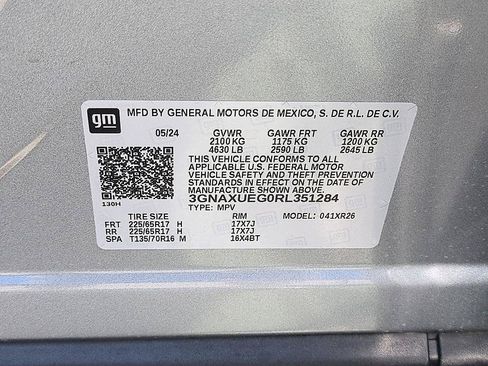 Certified 2024 Chevrolet Equinox LT AWD/4WD image 36