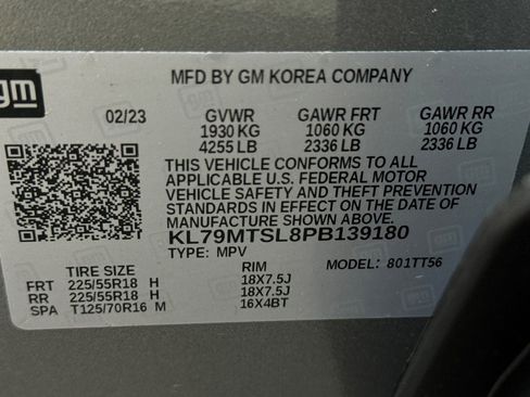 Certified 2023 Chevrolet TrailBlazer RS w/ Sun and Liftgate Package FWD image 30