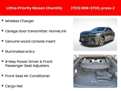 Used 2023 Lexus RX 350 Premium w/ Accessory Package (Z1) AWD/4WD image 24