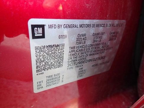 Used 2019 GMC Sierra 1500 SLE w/ SLE Value Package AWD/4WD image 14