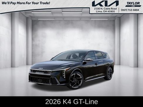 New 2026 Kia K4 GT-Line w/ GT-Line Premium Package FWD image 1