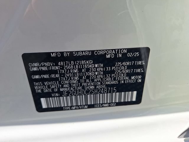 Used 2025 Subaru Crosstrek 2.5i Premium AWD/4WD image 57