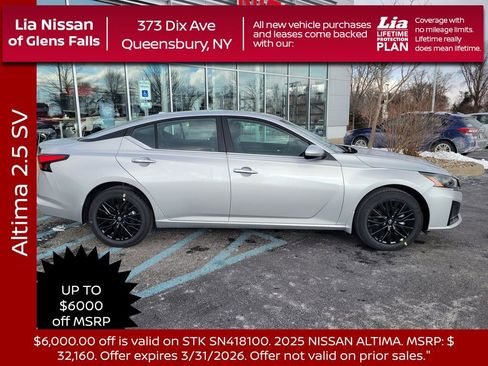 New 2025 Nissan Altima 2.5 SV w/ SV Special Edition Package image 2