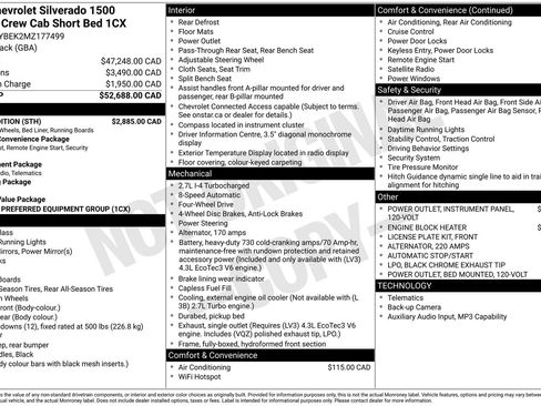 Used 2021 Chevrolet Silverado 1500 Custom w/ Rally Edition image 7