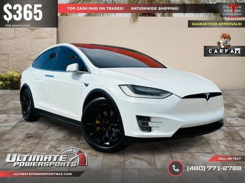 Used 2017 Tesla Model X 75D AWD/4WD image 1