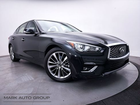 Used 2023 INFINITI Q50 Luxe w/ Cargo Package RWD image 1