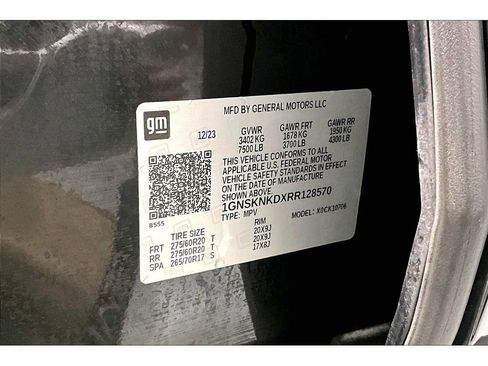 Used 2024 Chevrolet Tahoe LT w/ Luxury Package image 33