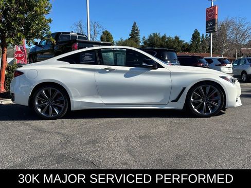 Certified 2022 INFINITI Q60 Red Sport 400 w/ Cargo Package RWD image 5